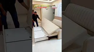 Thumbnail: Sofa Cum Bed Size 6×6 🔥⚒️ #sofamaking #furniture #sofaset