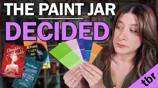 Thumbnail: I let a jar of paint swatches pick my August TBR