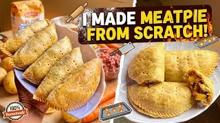 Thumbnail: Nigerian meat pie recipe for beginners/My first time baking from scratch 