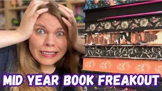 Thumbnail: My First Ever MID-YEAR BOOK FREAKOUT TAG 📚😱