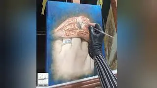 Thumbnail: Hyper-realistic Oil Painting time-lapse