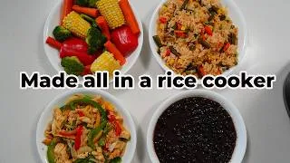 Thumbnail: 4 Recipes, 1 Machine: COSORI Rice Cooker Meal Prep Test