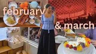 Thumbnail: february & march diaries | shows, exhibits, and birthdays
