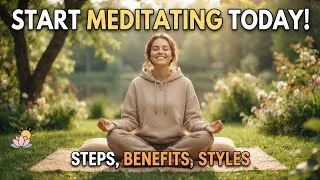 Thumbnail: Feeling Overwhelmed? Try This 10-Minute Meditation 🌿 | Calm Your Mind & Reset