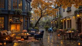 Thumbnail: Calming Coffee Shop Ambience | Autumn Jazz Instrumental For Relaxation and Mental Clarity