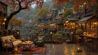 Thumbnail: Cozy Balcony Café Ambience | Soothing Jazz Music Piano at Autumn Italian for Deep Concentration