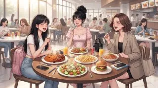 Thumbnail: A Cozy University Student Life🏫|Late-Night Study Session,Campus Lectures & Friends | Ghibli Inspired