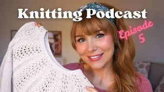 Thumbnail: KNITTING SEASON IS BACK! 🧶🍂 | ASMR Knitting Podcast EP. 5
