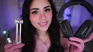 Thumbnail: ASMR Ear Exam, Detailed Hearing Test & Ear Cleaning