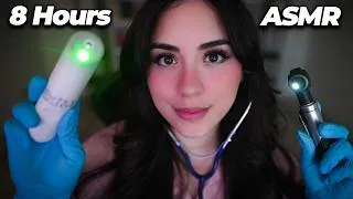 Thumbnail: 8 hours of ASMR medical exams to fall asleep to ✨[No Mid Ads]