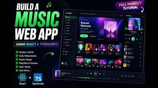 Thumbnail: 🎵 Build a Music Web App Using React + TypeScript #musicapp #reactjs #coding #webapp