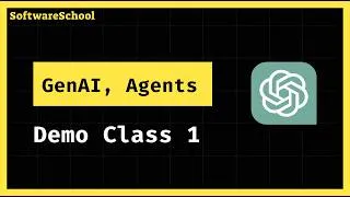 Thumbnail: GenAI, AI Agents Demo Class 1 |  New Batch from 09--07-2026 Live Classes
