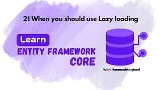 Thumbnail: 21 When you should use Lazy Loading