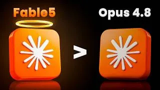 Thumbnail: Fable 5 is INSANE (Real Test vs Opus 4.8)