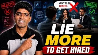Thumbnail: Interview tips: How to lie professionally to get hired #softwarelyf