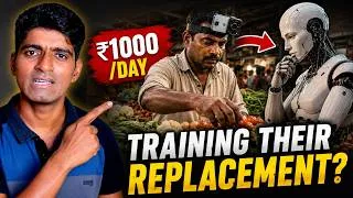 Thumbnail: Indian Workers Are Training the Robots That Will Replace Them #softwarelyf #artificialintelligence