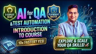 Thumbnail: AI for QA & Test Automation |  Introduction to Course