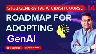 Thumbnail: Roadmap for Adopting GenAI in Testing | ISTQB Generative AI Tutorial #14