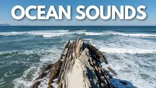 Thumbnail: Big Ocean Waves Crashing on Rocks | White Noise for Deep Sleep, Study & Focus | 3 Hours