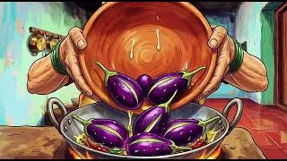 Thumbnail: 🌿Grandma's Secret Brinjal Recipe❤️Indian Brinjal Coconut Curry Made The Old-Fashioned Way #cooking