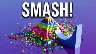 Thumbnail: 3D Destruction Physics Simulation ASMR