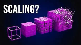 Thumbnail: Cube Scaling | Steel Dice vs. Cubes | 3D ASMR Destruction Physics Simulation 4K
