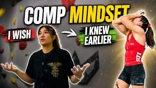 Thumbnail: Talking competition mindset while climbing comp boulders