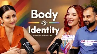 Thumbnail: Becoming Her: Trinetra’s Trans Journey | Dr. Armaan Pandey | Pride Month Special 🏳️‍🌈 @SohaAliKhanP 