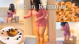 Thumbnail: Living alone diaries | Days in my life in Romania |  Grocery shopping Cooking  Life of an introvert