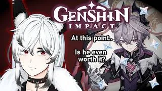 Thumbnail: That Time I Tried to Pull Durin 💜 in Genshin Impact