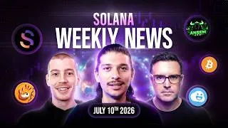 Thumbnail: ETF Inflows Surge, $20M BONK Blunder, Robinhood Memecoin Boom & more | Solana Weekly News