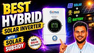 Thumbnail: Genus Hi-Flo Hybrid Solar Inverter | Best Solar Inverter