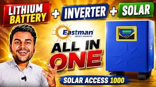 Thumbnail: Best Solar Inverter 2026 | Lithium Inbuilt Battery + Solar Inverter | Eastman Solar Lithium Inverter