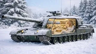 Thumbnail: Turning an Abandoned War Tank Into a Luxury House (ASMR)