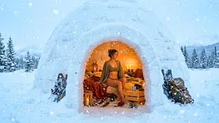Thumbnail: I Turned an Abandoned Igloo Into a Luxury House (ASMR)
