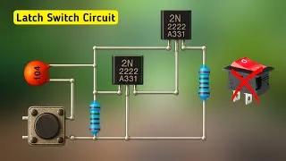 Thumbnail: Single Push Button ON OFF Switch | Simple Latch Switch Circuit