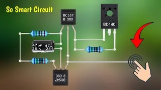 Thumbnail: Just One Touch! Smart Delay Timer Circuit Perfect for Doorbell and Security Alarm