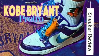 Thumbnail: Kobe Bryant Nike Dunk Low Protro “Draft Day” Review | The Story Behind the Color Shift
