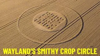 Thumbnail: Wayland's Smithy Crop Circle (Oxfordshire, UK)