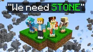 Thumbnail: Minecraft, But If We Say A BLOCK It DELETES!