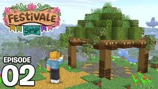 Thumbnail: Starting To Build My DREAM Base!! | Minecraft Festivale SMP | #2