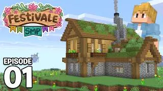 Thumbnail: A NEW MODDED ADVENTURE!! | Minecraft Festivale SMP | #1