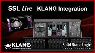 Thumbnail: SSL Live – Integrated KLANG control for immersive monitor mixing