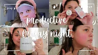 Thumbnail: 3 productive things to do on a friday night other than drinking (skincare routine for redness)