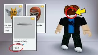 Thumbnail: 🤯 NEW FREE ITEMS & FAKE HEADLESS ON ROBLOX!! 2026