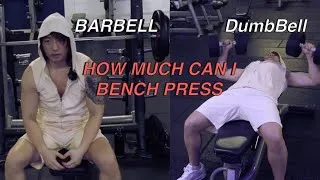 Thumbnail: How much I can Bench Press(Bar n Dumb Bell) at kg