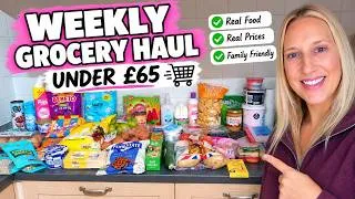Thumbnail: Can We Survive September on £65? | Budget Grocery Haul UK