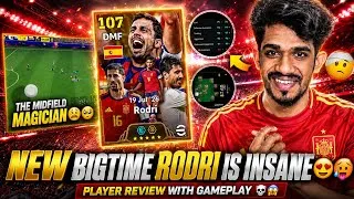 Thumbnail: New 108 BIGTIME RODRI is GLITCH😡🤕😱 First impression Gone Wrong💀in Efootball26 🔥 The Best DMF 🤔🛑