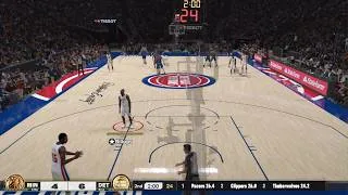 Thumbnail: 💀🎮 INSANE Last-Second Finish! Timberwolves vs. Pistons | NBA 2K25 #nba 