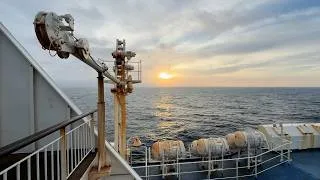 Thumbnail: 21hrs on Japan's Fastest Ferry (Retiring): Cheapest Capsule, but Lunch Course!?